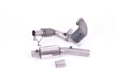 Milltek Sport Hi-Flow Sport Katalysator und Downpipe für Audi A1 40TFSI 5-Türer 2.0 (200PS) mit OPF