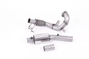 Milltek Sport Large Bore Downpipe und Katersatzrohr für Audi A1 40TFSI 5-Türer 2.0 (200PS) mit OPF