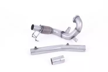 Milltek Sport Large Bore Downpipe und Katersatzrohr für Volkswagen Polo GTI 2.0 TSI (AW 5-Türer) - OPF Modelle