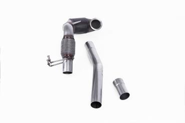 Milltek Sport Downpipe mit Racing Kat für Volkswagen Polo GTI 2.0 TSI (AW - 5-Türer) - Non OPF Modelle