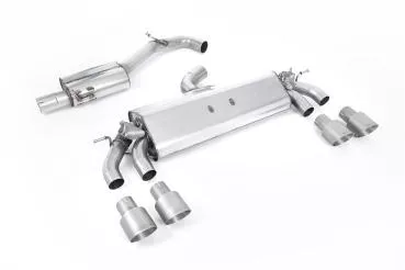 Milltek Sport ECE Abgasanlage ab Kat für Volkswagen Golf Mk7.5 R 2.0 TSI 310PS (Non-OPF) - 76mm & EC Approved Systems