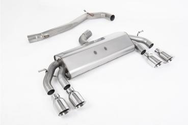 Milltek Sport Abgasanlage ab Kat für Volkswagen Golf Mk7.5 R 2.0 TSI 310PS (Non-OPF) - 76mm & EC Approved Systems