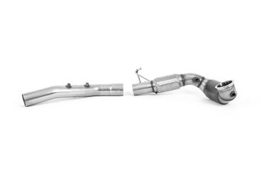 Milltek Sport Large Bore Downpipe und Hi-Flow Sport Katalysator für Volkswagen Golf Mk8 GTi (245ps mit OPF)