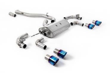 Milltek Sport Abgasanlage ab Kat für Volkswagen Golf Mk7.5 R 2.0 TSI 310PS (Non-OPF) - 80mm Race Systems