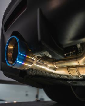 Aulitzky Exhaust ECE Endschalldämpfer für Toyota Supra MK5 3.0i Legend