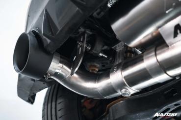 Aulitzky Exhaust ECE 3 Zoll Klappenanlage für Toyota Yaris GR mit OPF