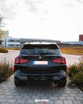 Aulitzky Exhaust ECE 3 Zoll Klappenanlage für BMW X3M/X4M F97/98 ab OPF