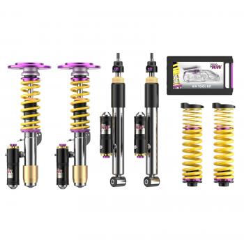 KW Gewindefahrwerk Variante 4 Inox (mit Druck- & Zugstufendämpfung) für Dodge Challenger (15-) Typ LC für Fzg. mit elektr. Dämpferregelung