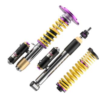 KW Gewindefahrwerk Variante 4 Inox (mit Druck- & Zugstufendämpfung) für BMW M4 Typ F82 CS ohne EDC