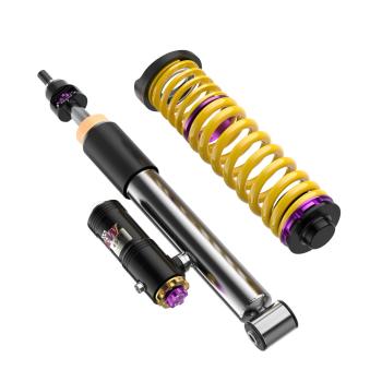 KW Gewindefahrwerk Variante 4 Inox (mit Druck- & Zugstufendämpfung) für BMW M4 Typ F82 CS ohne EDC