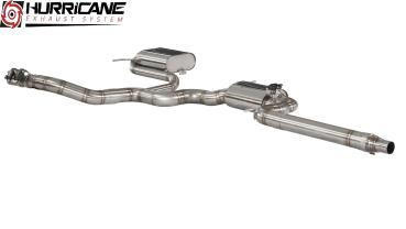 Hurricane Exhaust 3.5" ECE Klappenanlage für Seat Leon FR ST 190PS OPF 5F V3