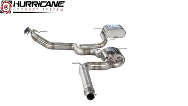 Hurricane Exhaust 3.5" ECE Klappenanlage für Seat Leon FR ST 190PS OPF 5F V3