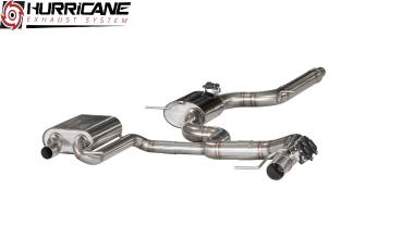 Hurricane Exhaust 3.5" ECE Klappenanlage für Seat Leon FR ST 190PS OPF 5F V3