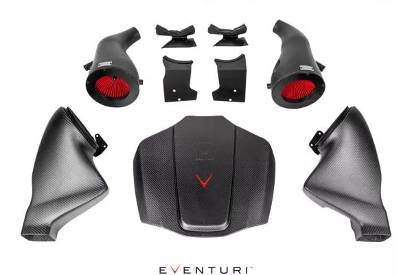 Eventuri Carbon Ansaugsystem für Mercedes GTR AMG und C190 R190 GTS|GT AMG - glänzend