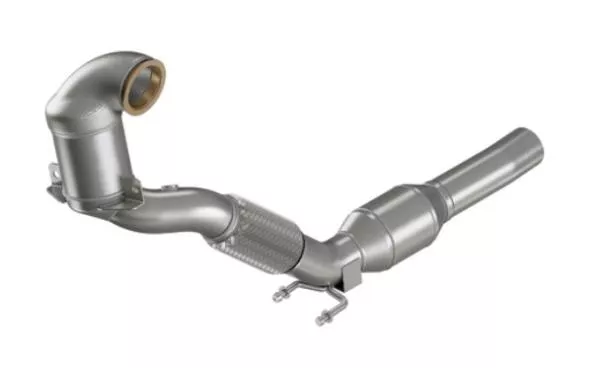 HJS ECE Tuning Downpipe Skoda Octavia RS III / Golf 7 GTI 245PS Euro 6c