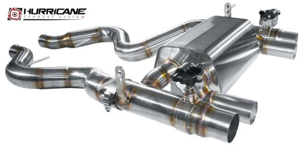 Hurricane 3.5" ECE Klappenanlage für BMW M3 E90/92/93 Hurricane 3.5" ECE Klappenanlage für BMW M3 E90/92/93