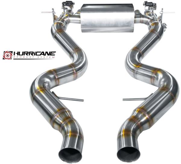 Hurricane 3.5" ECE Klappenanlage für BMW M3 E90/92/93 Hurricane 3.5" ECE Klappenanlage für BMW M3 E90/92/93