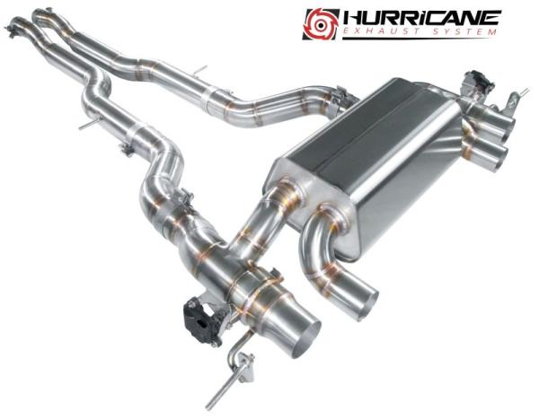 Hurricane 3.5" ECE Klappenanlage für BMW M3/M4 G80/81/82/83 Hurricane 3.5" ECE Klappenanlage für BMW M3/M4 G80/81/82/83