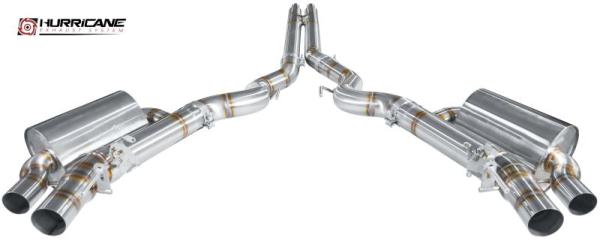 Hurricane 3.5" ECE Klappenanlage für Ford Mustang 5.0 Gen. 6 FL (Mit und ohne OPF) Hurricane 3.5" ECE Klappenanlage für Ford Mustang 5.0 Gen. 6 FL (Mit und ohne OPF)