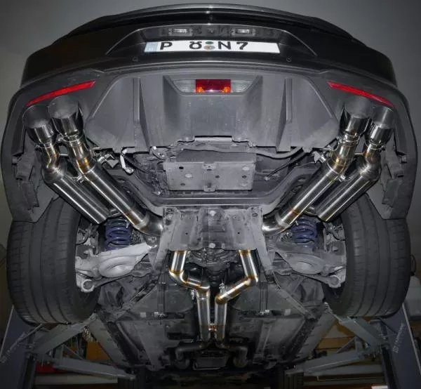 Hurricane 3.5" ECE Klappenanlage für Ford Mustang 5.0 Gen. 6 FL (Mit und ohne OPF)