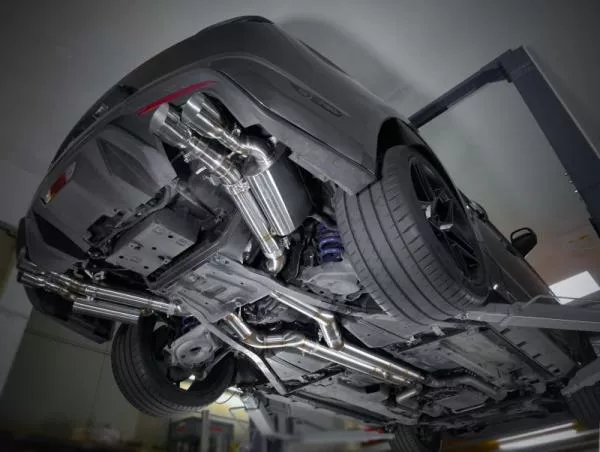 Hurricane 3.5" ECE Klappenanlage für Ford Mustang 5.0 Gen. 6 FL (Mit und ohne OPF)