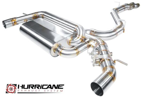 Hurricane 3.5" ECE Klappenanlage für Audi TT RS OPF Hurricane 3.5" ECE Klappenanlage für Audi TT RS OPF