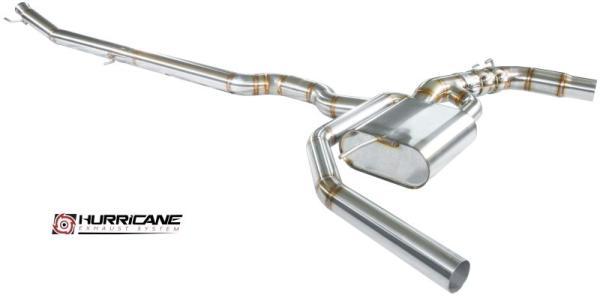 Hurricane 3.5" ECE Klappenauspuff für Mercedes CLA45 AMG Coupe Hurricane 3.5" ECE Klappenauspuff für Mercedes CLA45 AMG Coupe