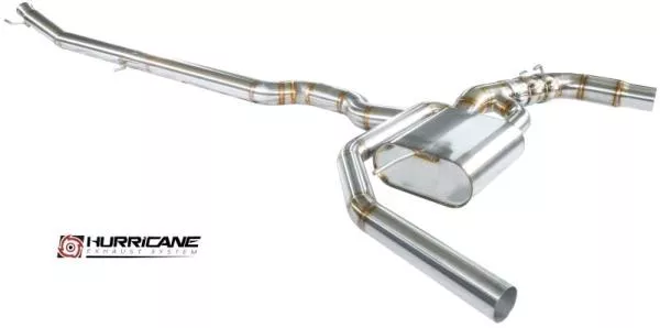 Hurricane 3.5" ECE Klappenauspuff für Mercedes CLA45 AMG Coupe