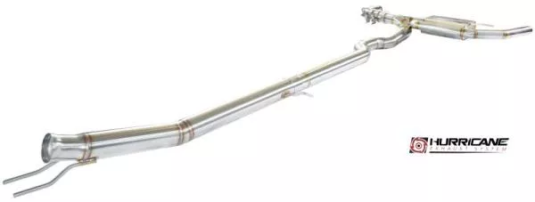 Hurricane 3.5" ECE Klappenauspuff für Mercedes CLA45 AMG Coupe