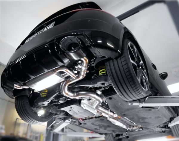 Hurricane 3.5" ECE Klappenanlage für Audi TT RS OPF Hurricane 3.5" ECE Klappenanlage für Audi TT RS OPF