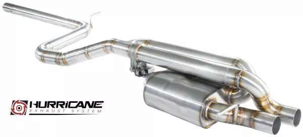 Hurricane Exhaust 2.5" ECE Klappenanlage für Audi A1 40 TFSI Hurricane Exhaust 2.5" ECE Klappenanlage für Audi A1 40 TFSI