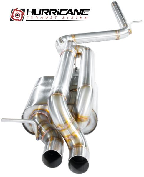 Hurricane Exhaust 2.5" ECE Klappenanlage für Audi A1 40 TFSI Hurricane Exhaust 2.5" ECE Klappenanlage für Audi A1 40 TFSI