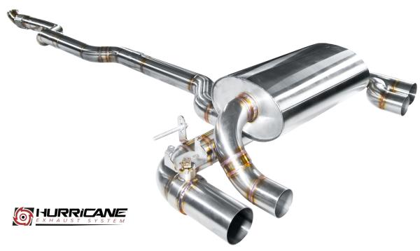 Hurricane 3.5" Abgasanlage für BMW F87 M2 N55 370PS Hurricane 3.5" Abgasanlage für BMW F87 M2 N55 370PS