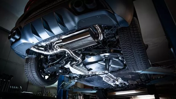 Hurricane Exhaust 3.5" ECE Klappenanlage für Cupra Leon 300 4 KL Hurricane Exhaust 3.5" ECE Klappenanlage für Cupra Leon 300 4 KL