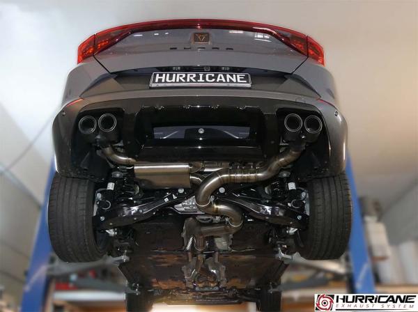 Hurricane Exhaust 3.5" ECE Klappenanlage für Cupra Formentor 310PS AWD OPF Hurricane Exhaust 3.5" ECE Klappenanlage für Cupra Formentor 310PS AWD OPF