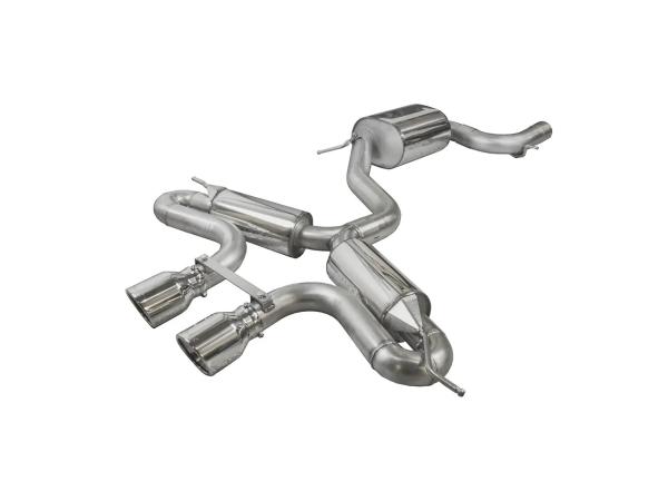 Bull-X "VAG02" Abgasanlage ab Kat im R32 Look Bull-X "VAG02" Abgasanlage ab Kat im R32 Look