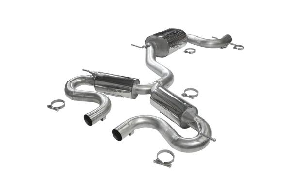 Bull-X "VAG02" Abgasanlage ab Kat im R32 Look Bull-X "VAG02" Abgasanlage ab Kat im R32 Look