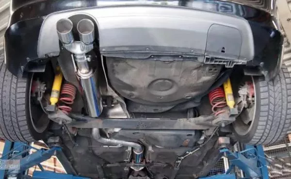 Bull-X "VAG04" Abgasanlage 3" für Golf 4/ Audi A3/ Seat Leon