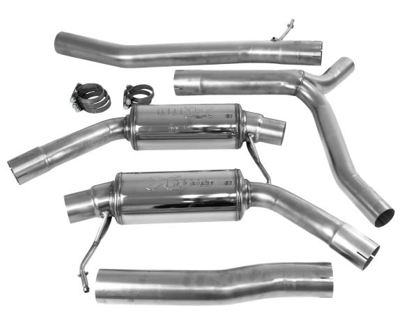 Bull-X Abgasanlage 2,75" für Audi A4/A5 B8 2.0-3.0 TDI Bull-X Abgasanlage 2,75" für Audi A4/A5 B8 2.0-3.0 TDI