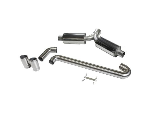Bull-X Y-Style Endschalldämpfer einseitig 3" für div. VAG Modelle Bull-X Y-Style Endschalldämpfer einseitig 3" für div. VAG Modelle