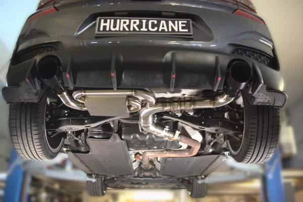 Hurricane Exhaust 3.5" ECE Klappenanlage für Hyundai i30 N, Performance 250-275PS V1
