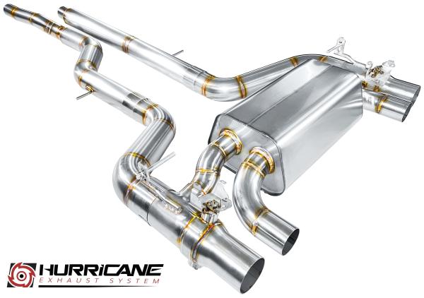 Hurricane 3.5" Abgasanlage für BMW F87N M2 Competition Hurricane 3.5" Abgasanlage für BMW F87N M2 Competition