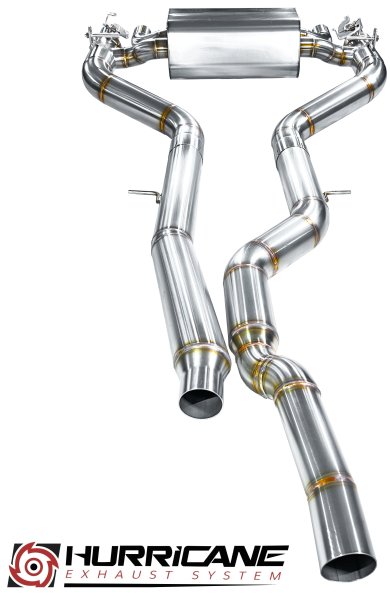 Hurricane 3.5" Abgasanlage für BMW F87N M2 Competition Hurricane 3.5" Abgasanlage für BMW F87N M2 Competition