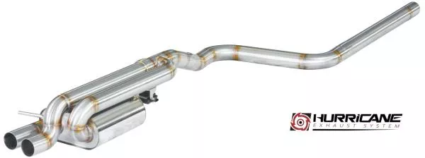 Hurricane Exhaust 2.5" ECE Klappenanlage für VW Polo GTI 200PS OPF