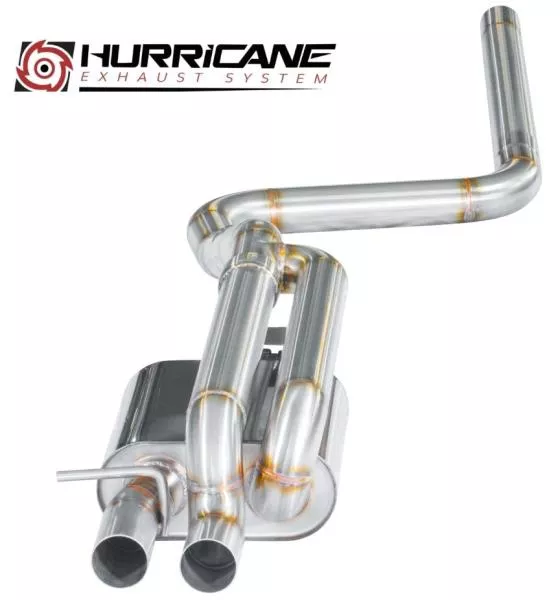 Hurricane Exhaust 2.5" ECE Klappenanlage für VW Polo GTI 200PS OPF