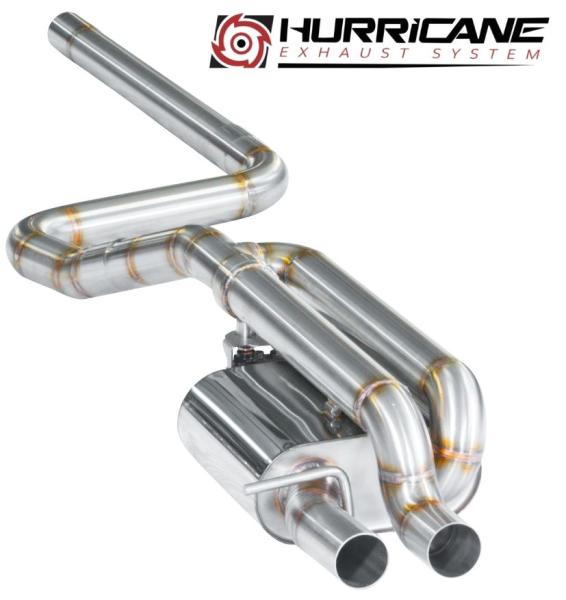 Hurricane Exhaust 2.5" ECE Klappenanlage für VW Polo GTI 200PS OPF Hurricane Exhaust 2.5" ECE Klappenanlage für VW Polo GTI 200PS OPF