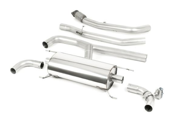 Milltek Sport Abgasanlage ab Kat für Alfa Romeo Giulia 2.0T Veloce (Non Q4 Modelle & Non OPF Modelle)