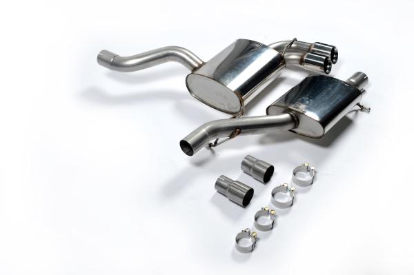 Milltek Sport ECE Abgasanlage ab Kat für Audi S3 2.0 T quattro 3-Türer 8P