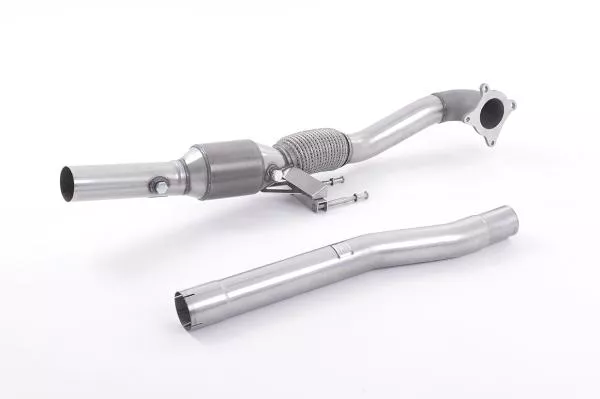 Milltek Sport Downpipe mit Racing Kat für Audi S3 2.0 T quattro 3-Türer 8P