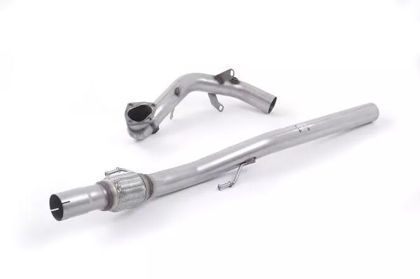 Milltek Sport Large Bore Downpipe und Katersatzrohr für Volkswagen Polo GTi 1.4 TSI 180PS 7spd DSG